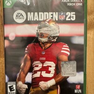 New Madden NFL 25 Xbox Game XBOX one XBOX Series X
